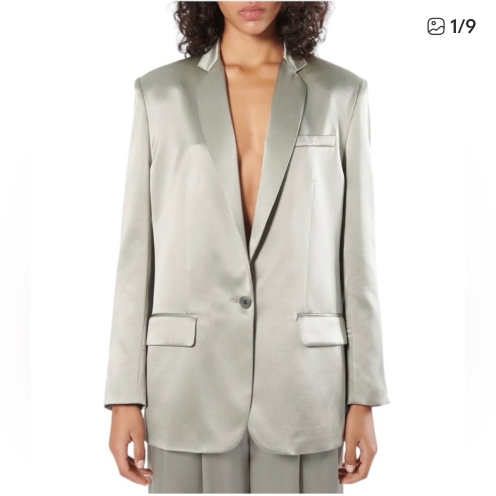 Club Monaco Women's Metallic Blazer